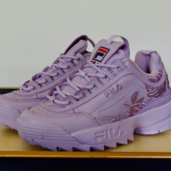 fila floral shoes